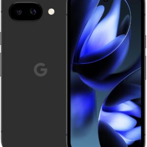 Google Pixel 9a with Gemini – Unlocked Android Smartphone with Incredible Camera and AI Photo Editing, All-Day Battery, and Powerful Security – Obsidian – 128 GB