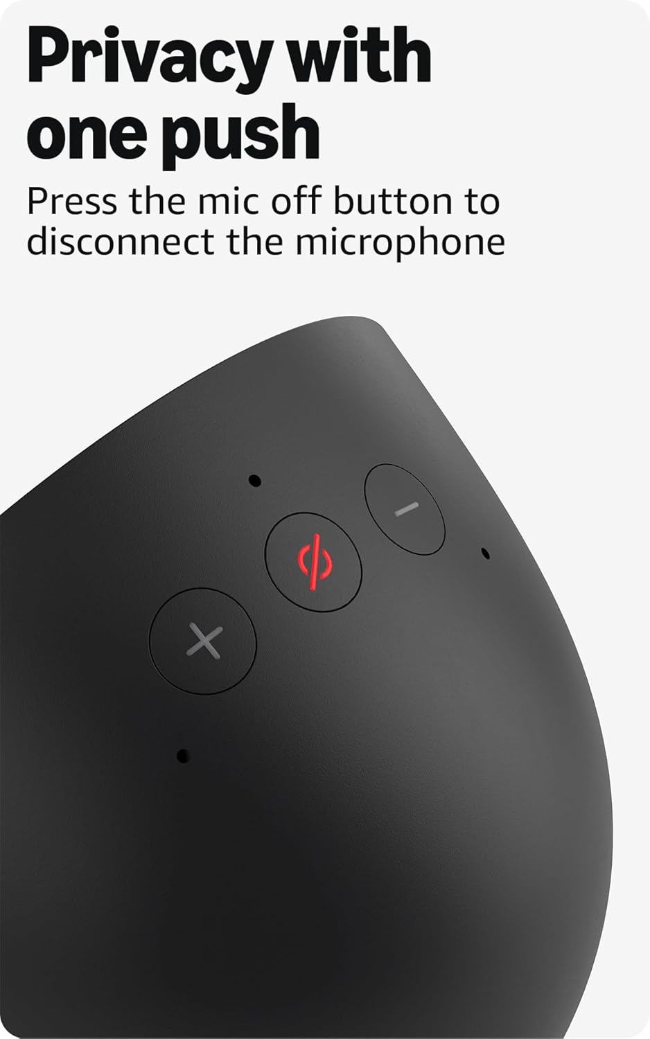 Amazon Echo Spot (newest model), Great for nightstands, offices and kitchens, Smart alarm clock with Alexa+ Early Access, Glacier White - Image 8