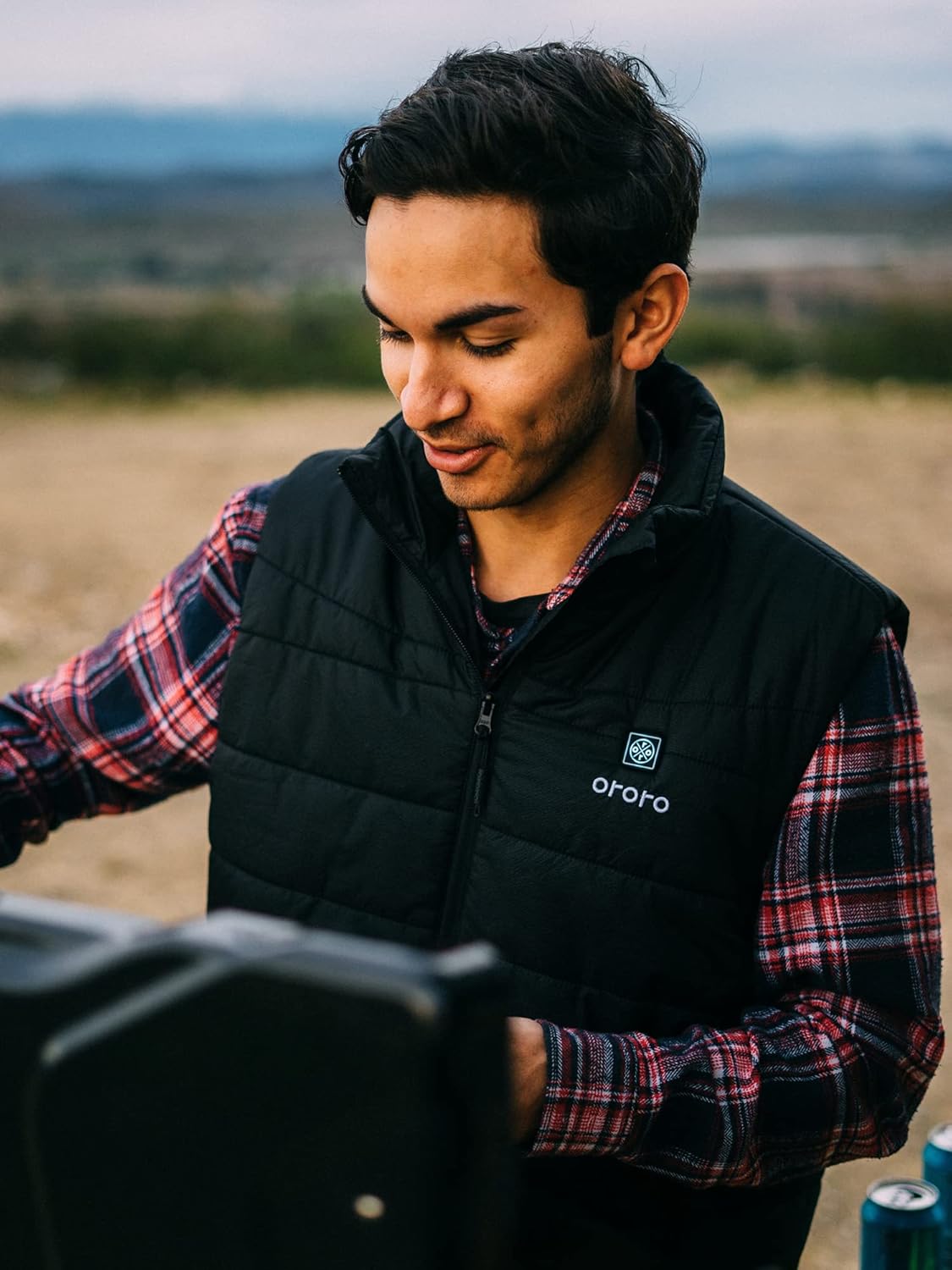 ORORO Men's Lightweight Heated Vest with USB-C Rechargeable Battery, Puffer Classic Heating Vest - Image 8