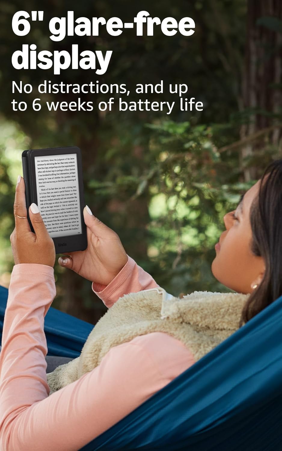 Amazon Kindle 16 GB (newest model) - Lightest and most compact Kindle, now with faster page turns, and higher contrast ratio, for an enhanced reading experience - Black - Image 5