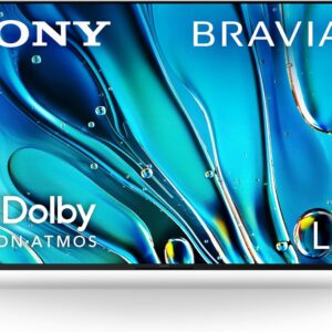 Sony 55-Inch 4K Ultra HD BRAVIA 3 LED Smart TV with Google TV, LED Flat Screen, Dolby Vision HDR, Google TV, Exclusive PS5 Features, (K-55S30)