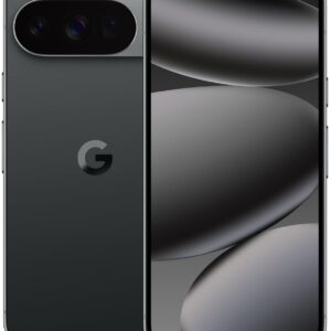 Google Pixel 10 Pro – Unlocked Android Smartphone – Gemini AI Assistant, Triple Rear Camera System, Fast-Charging 24+ Hour Battery, and 6.3″ Super Actua Display – Obsidian – 128 GB (2025 Model)
