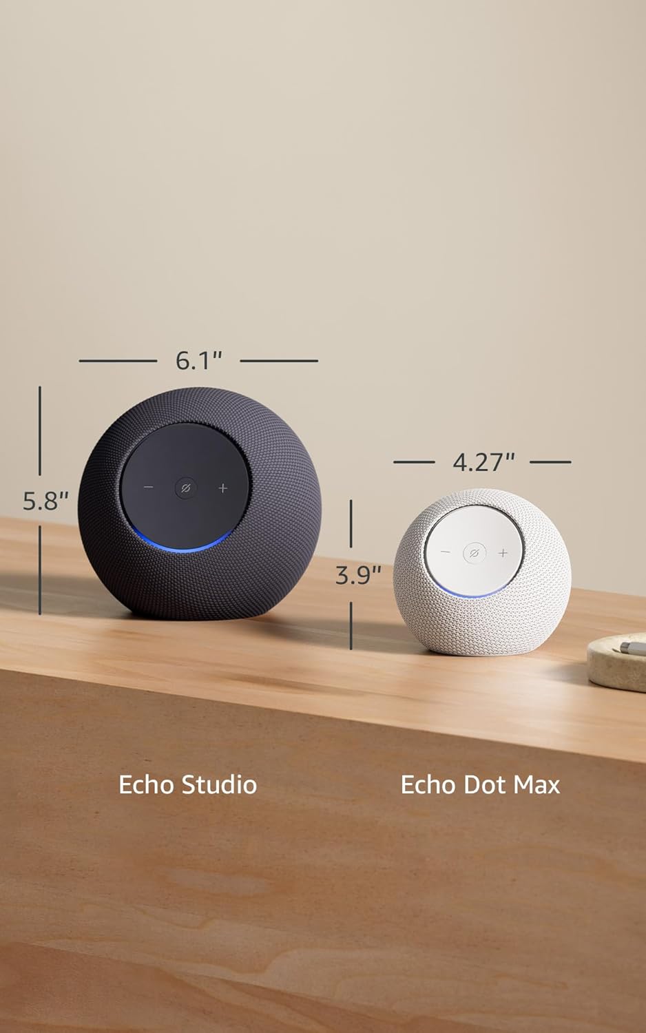 Amazon Echo Dot Max (newest model), Alexa speaker with room-filling sound and built-in smart home hub, with Alexa+ Early Access, Glacier White - Image 8