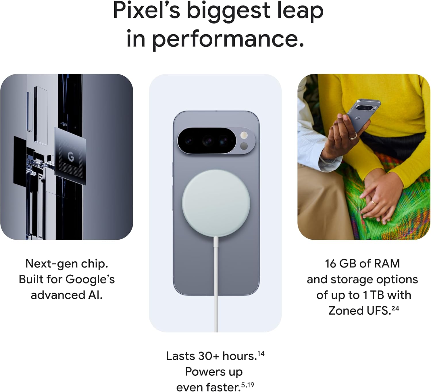 Google Pixel 10 Pro XL - Unlocked Android Smartphone - Gemini AI Assistant, Triple Rear Camera System, Fast-Charging 24+ Hour Battery, and 6.8" Super Actua Display - Jade - 256 GB (2025 Model) - Image 8
