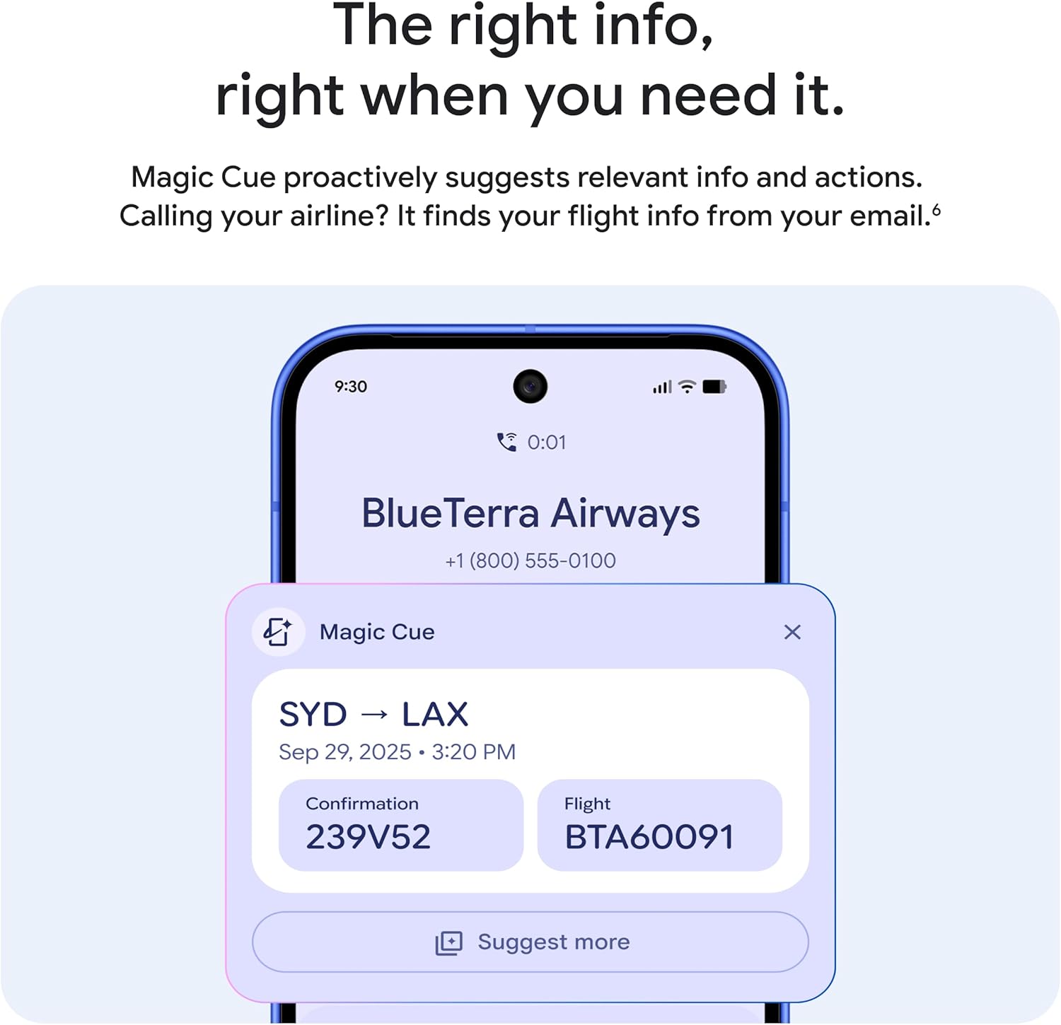 Google Pixel 10 - Unlocked Android Smartphone - Gemini AI Assistant, Advanced Triple Rear Camera, Fast-Charging 24+ Hour Battery, and 6.3" Actua Display - Indigo - 128 GB (2025 Model) - Image 6