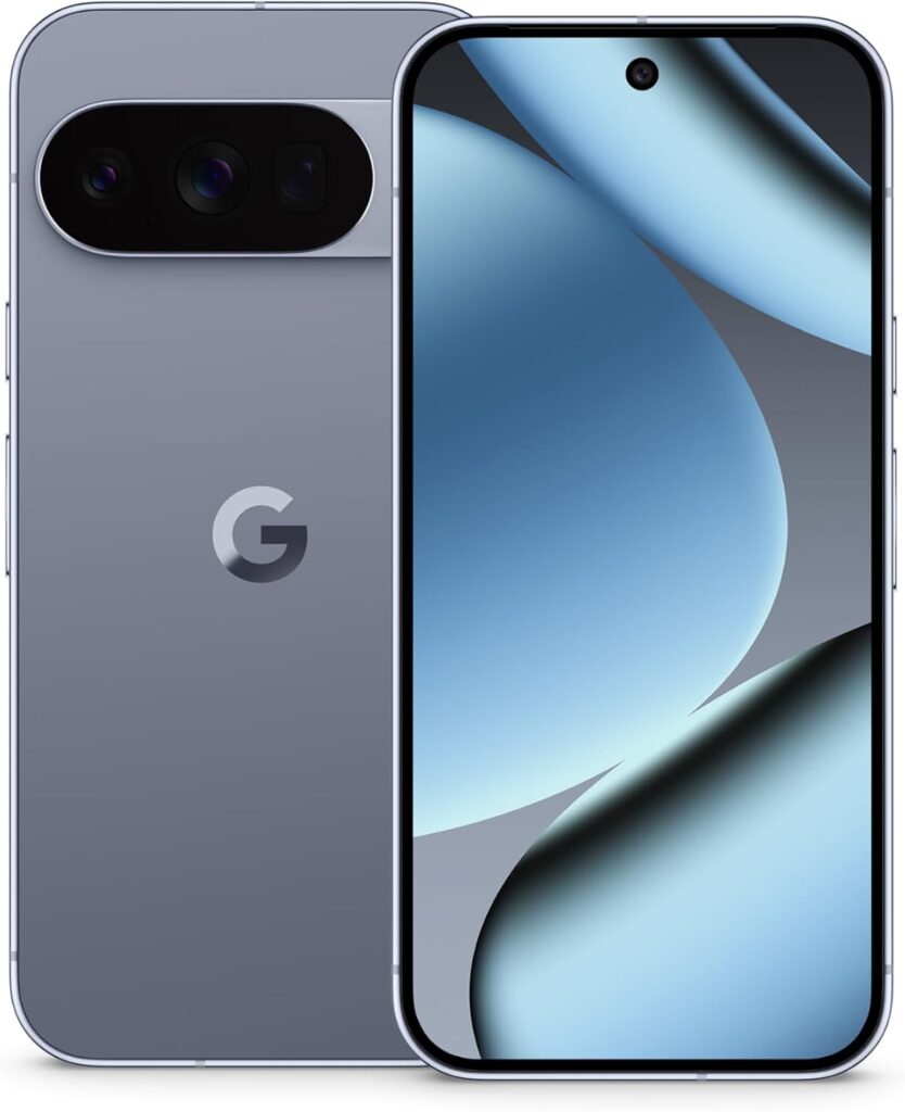 Google Pixel 10 Pro - Unlocked Android Smartphone - Gemini AI Assistant, Triple Rear Camera System, Fast-Charging 24+ Hour Battery, and 6.3" Super Actua Display - Moonstone - 256 GB (2025 Model)