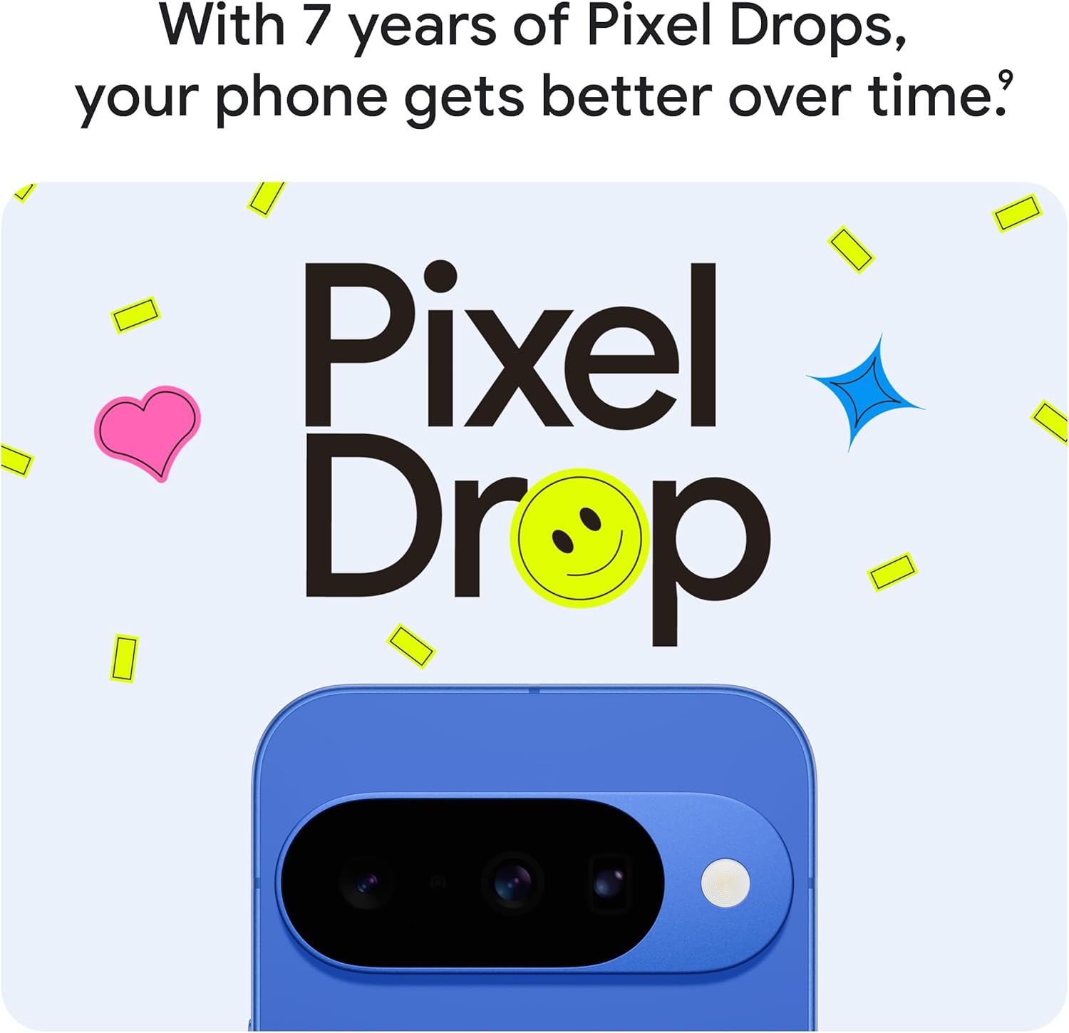 Google Pixel 10 - Unlocked Android Smartphone - Gemini AI Assistant - Advanced Triple Rear Camera, Fast-Charging 24+ Hour Battery, and 6.3" Actua Display - Lemongrass - 256 GB (2025 Model) - Image 7