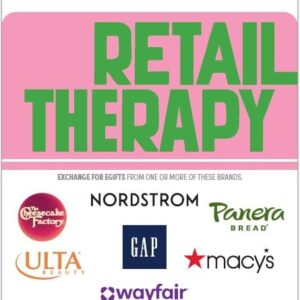 Multi-Brand Choice Cards Retail Therapy Gift Card $50