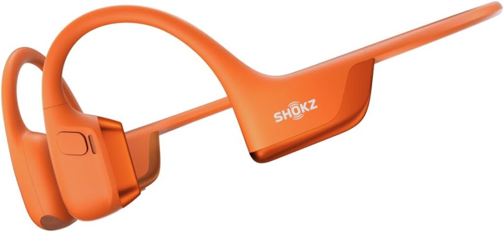 SHOKZ New OpenRun Pro 2- Bone Conduction Headphones, Open-Ear Bluetooth Wireless Sport Earphones for Running, Workouts - Sweat Resistant, Secure Comfortable Fit -Deep Bass, Smart Mic, Reflective Strip