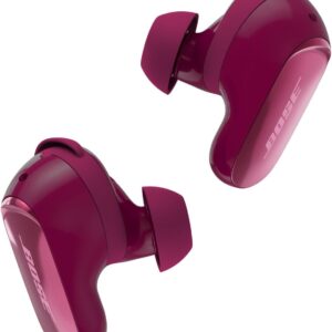 Bose New QuietComfort Ultra Earbuds (2nd Gen) – Wireless Noise Cancelling Earbuds with Mic, Immersive Audio, USB-C Charging, Up to 6 Hours Battery, IPX4 Rating, Deep Plum – Limited Edition Color