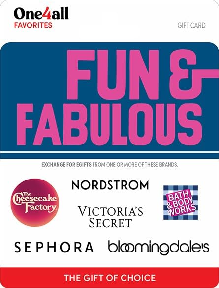 Fun & Fabulous Gift Card