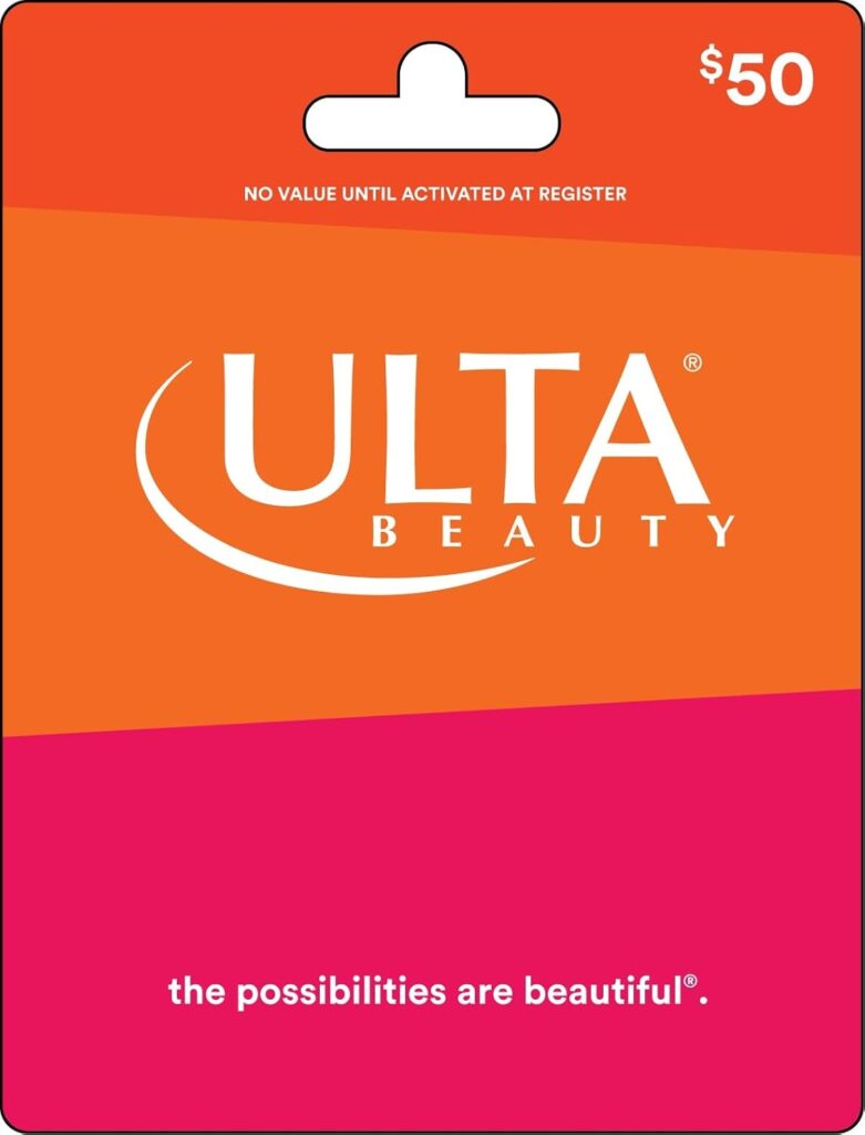 Ulta Beauty Physical Gift card - $50
