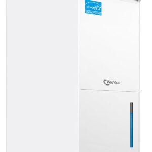 4,500 Sq.Ft Most Efficient Energy Star 2025 Dehumidifier,Vellgoo Max 70 Pint/D (Standard 56 Pint/D) Dehumidifier for Basement with Drain Hose, Smart Humidity Control, for Home, Bathroom, Garage