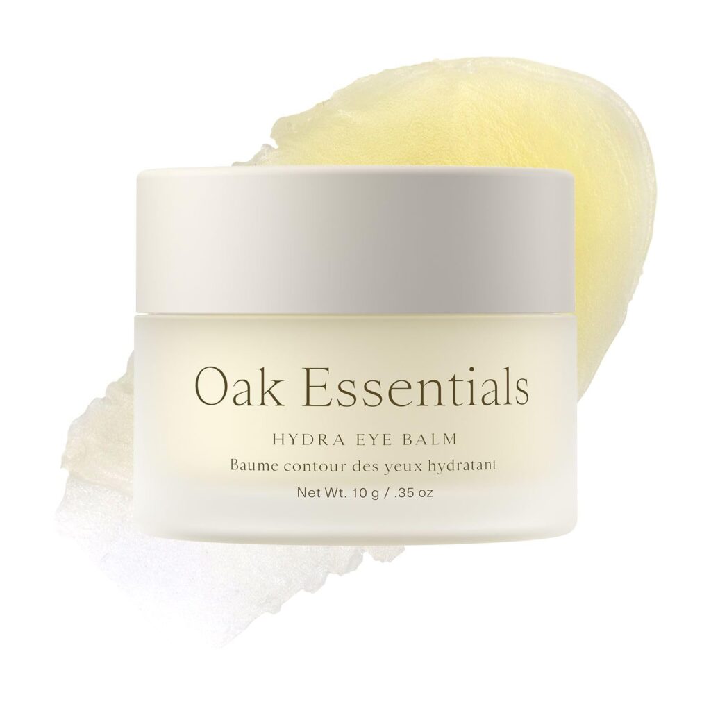 Oak Essentials Hydra Eye Balm | Clean, Antioxidant-Rich Eye Balm That Visibly Hydrates and Illuminates, 10g