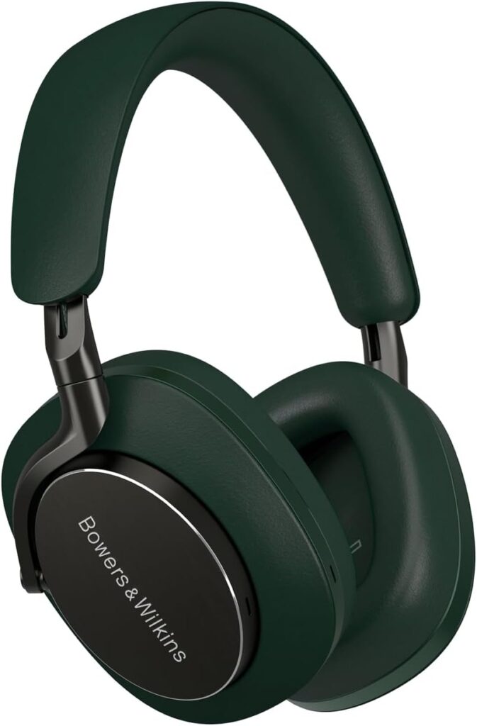 Bowers & Wilkins Limited Edition Px8 Over-Ear Bluetooth Headphones, Advanced Active Noise Cancellation Wireless Headphones, Luxurious Materials, 30-Hr Battery Life, 15-Min Quick Charging, Dark Forest