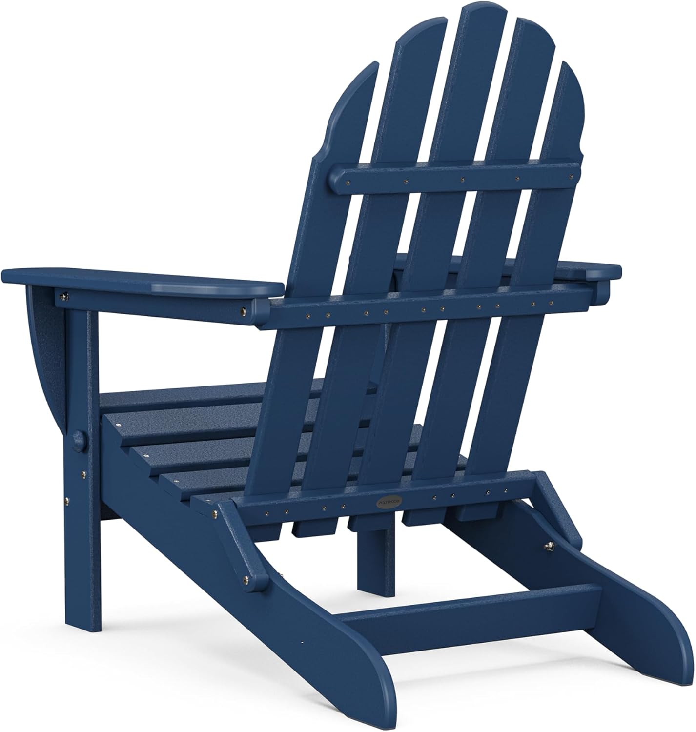 POLYWOOD AD5030NV Classic Folding Adirondack Chair, Navy - Image 9