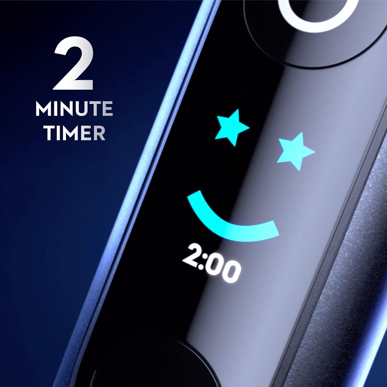 Oral-B iO Deep Clean + Protect Rechargeable Electric Toothbrush, White with a iO Series 7 Toothbrush, 2 Replacement Brush Heads, and a Charging Travel Case - Image 4