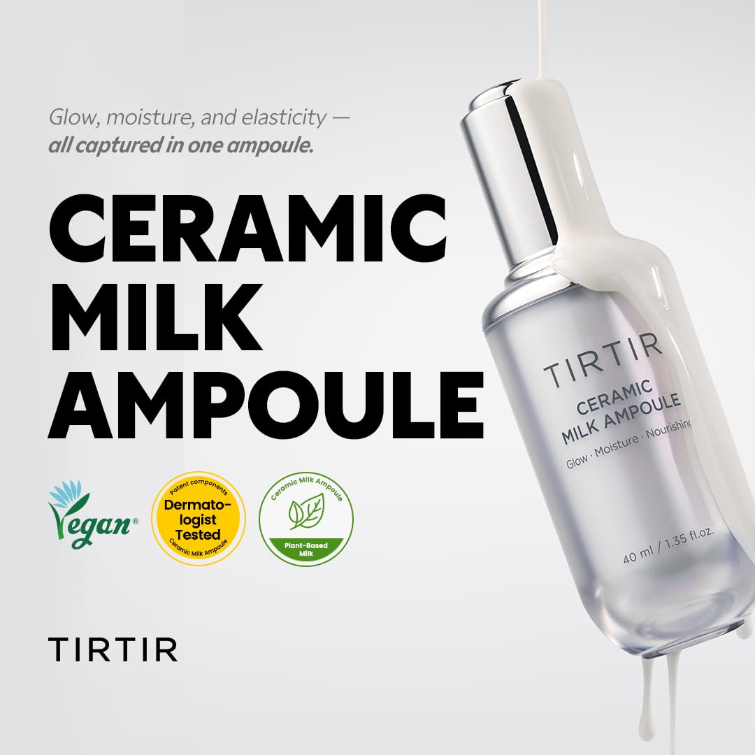 TIRTIR Ceramic Milk Ampoule (1.35 Fl Oz) - Image 3