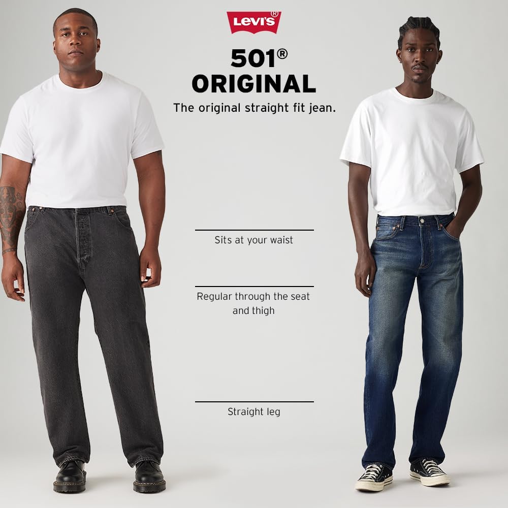 Levi's Men's 501 Original Fit Jeans (Also Available in Big & Tall) - Image 4