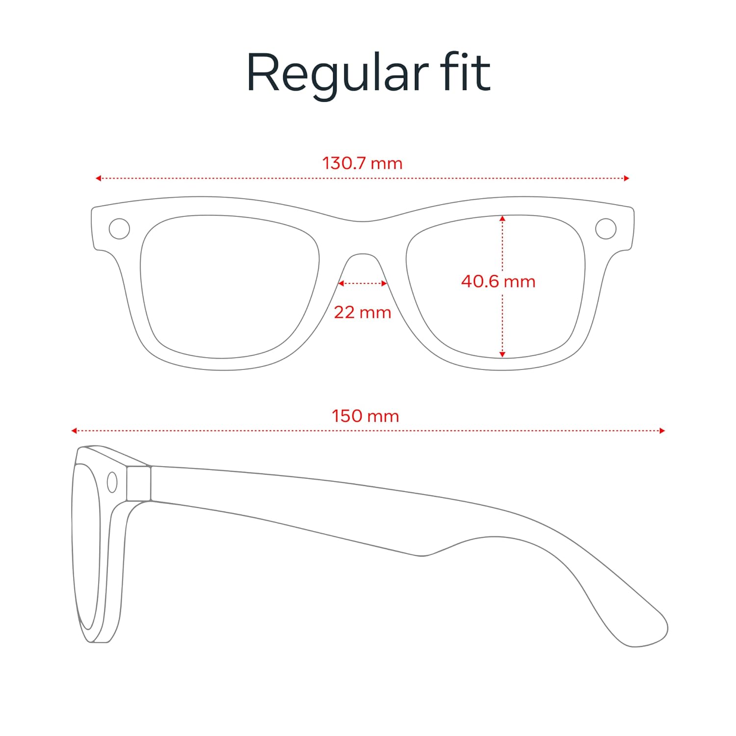 Ray-Ban Meta (Gen 2), Wayfarer, Matte Black | Smart AI Glasses for Men, Women — 2x Battery Life — 3K Ultra HD Resolution — 12 MP Ultra-Wide Camera, Audio, Video — Polarized Gradient Graphite Lenses - Image 7