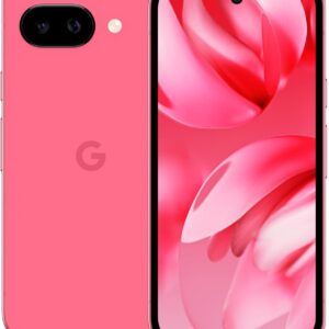 Google Pixel 9a with Gemini – Unlocked Android Smartphone with Incredible Camera and AI Photo Editing, All-Day Battery, and Powerful Security – Peony – 128 GB