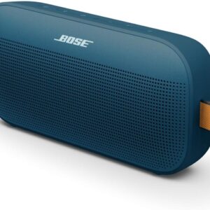 Bose SoundLink Flex Bluetooth Speaker (2nd Gen) – Portable Outdoor Speaker with Hi-Fi Audio, Waterproof and Dustproof, USB-C, Up to 12 Hours Battery Life, Twilight Blue – Limited Edition Color