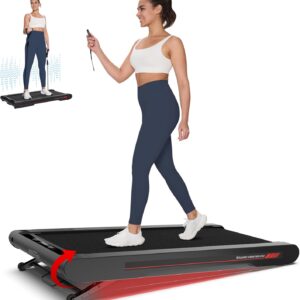 Sperax Walking Treadmill Pad with APP, 3 in 1 Under Desk Treadmill, 400W Low Noise Walking Vibration Pad with Remote Control,Portable Treadmills for Home Office