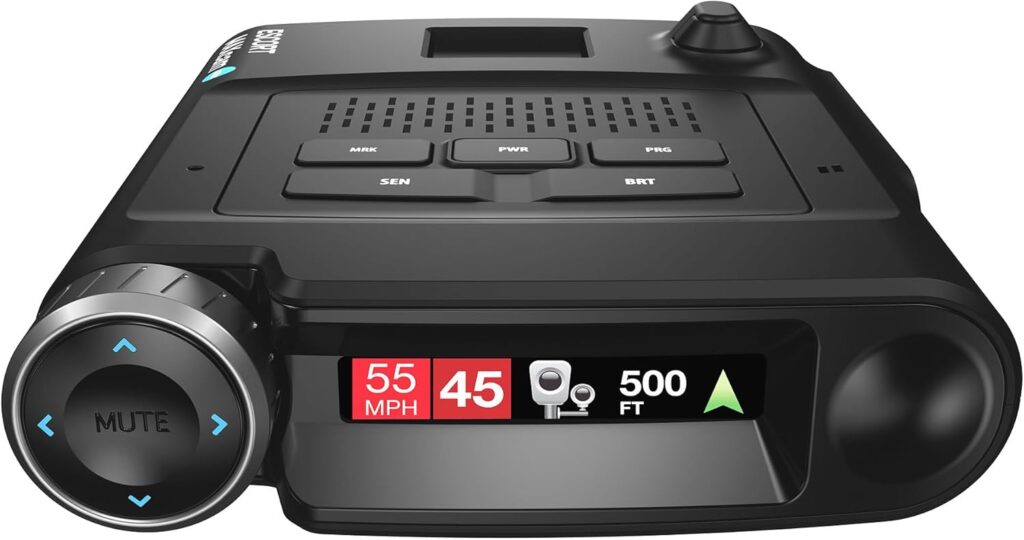 Escort MAXcam 360c Laser Radar Detector and Dash Camera - Great Range, 360° Protection, Shared Alerts, Incident Reports, Apple CarPlay and Android Auto Compatible, 16GB SD Card Included