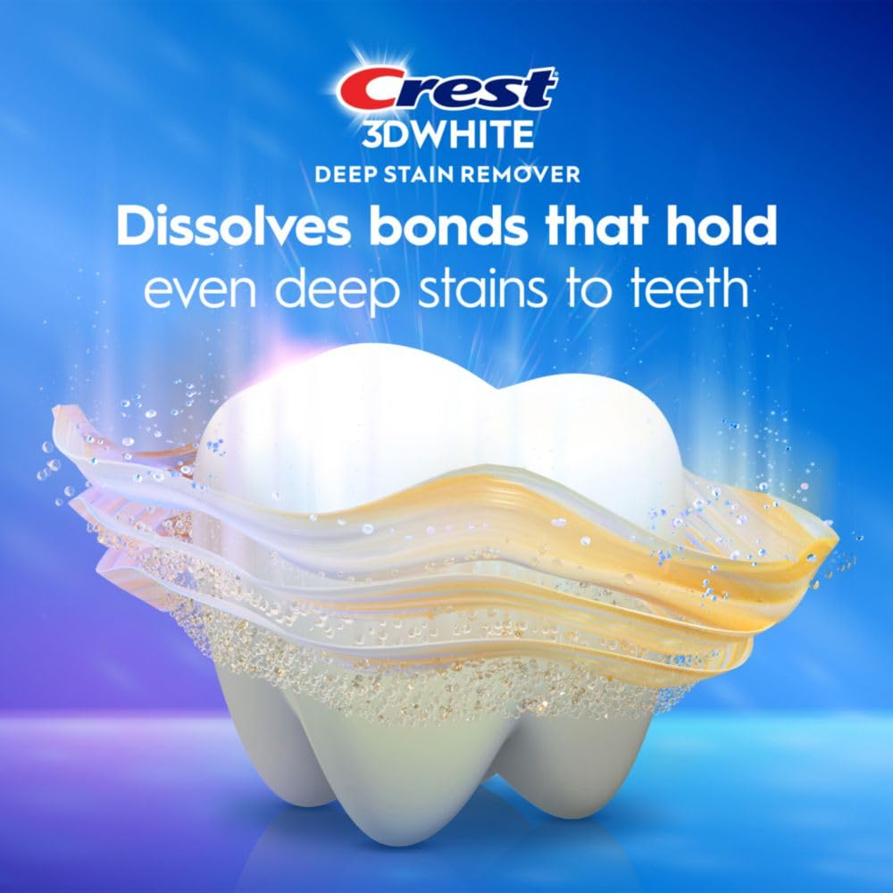 Crest 3DWhite Brilliance Deep Stain Remover Brilliant White Toothpaste - 3.1oz/2pk - Image 5