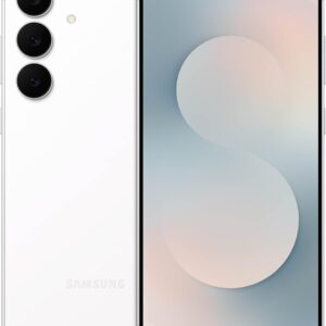 Samsung Galaxy S25 FE Cell Phone (2025), 128GB AI Smartphone, Unlocked Android, Large Display, 4900mAh Battery, High Res-Camera, AI Photo Edits, Durable, US 1 Yr Warranty, White