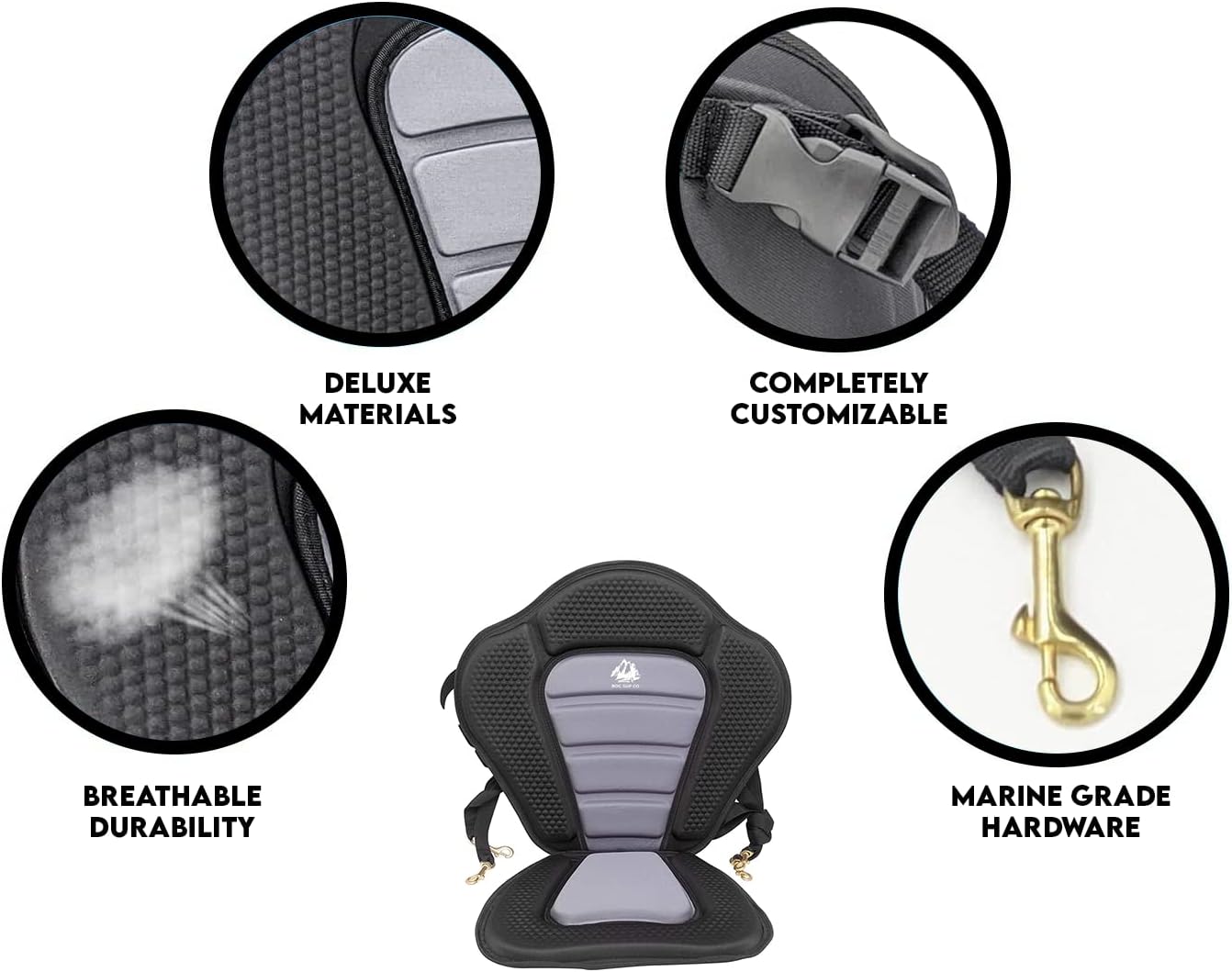 Roc Inflatable Stand Up Paddle Board 10' 6" with Premium SUP Paddle Board Accessories, Wide Stable Design, Non-Slip Comfort Deck for Youth & Adults - Image 3