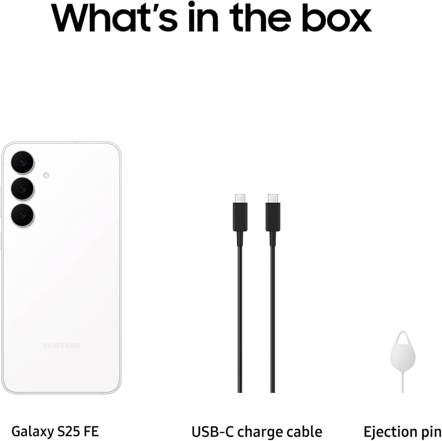 Samsung Galaxy S25 FE Cell Phone (2025), 128GB AI Smartphone, Unlocked Android, Large Display, 4900mAh Battery, High Res-Camera, AI Photo Edits, Durable, US 1 Yr Warranty, White - Image 10