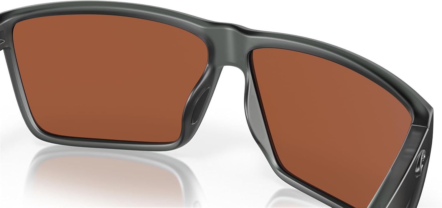 Costa Del Mar Men's Rincon Fishing and Watersports Rectangular Sunglasses - Image 7