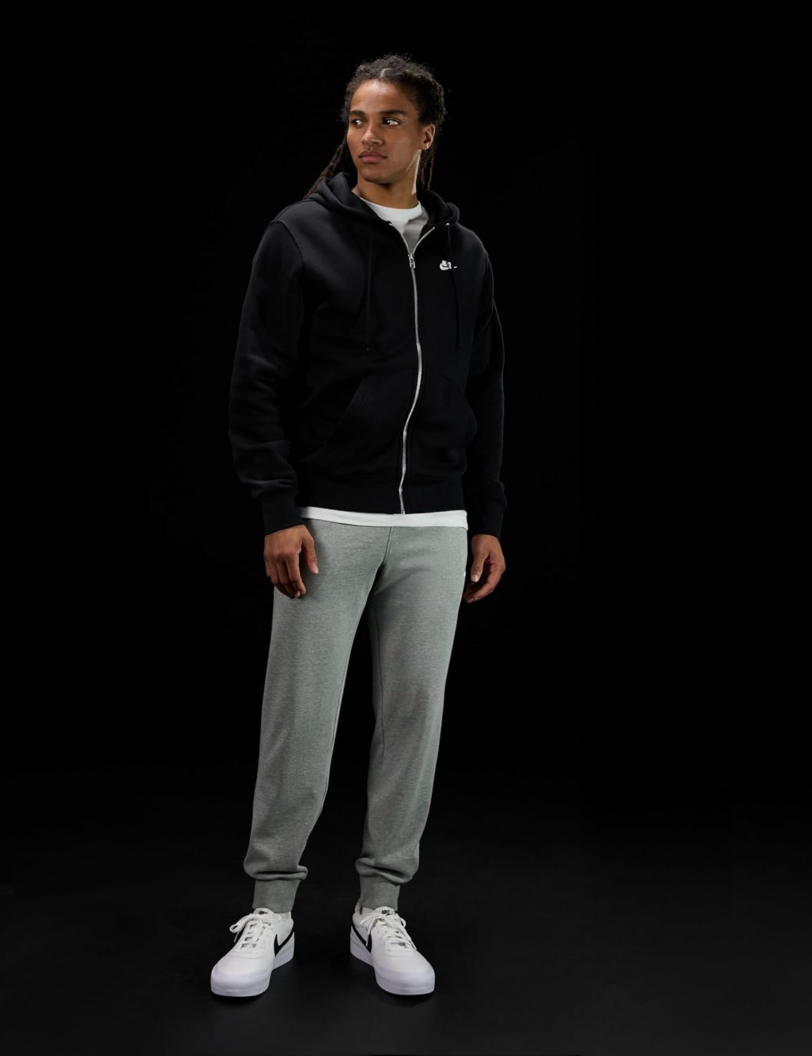 Nike Men's Club Full-Zip Fleece Hoodie - Image 7