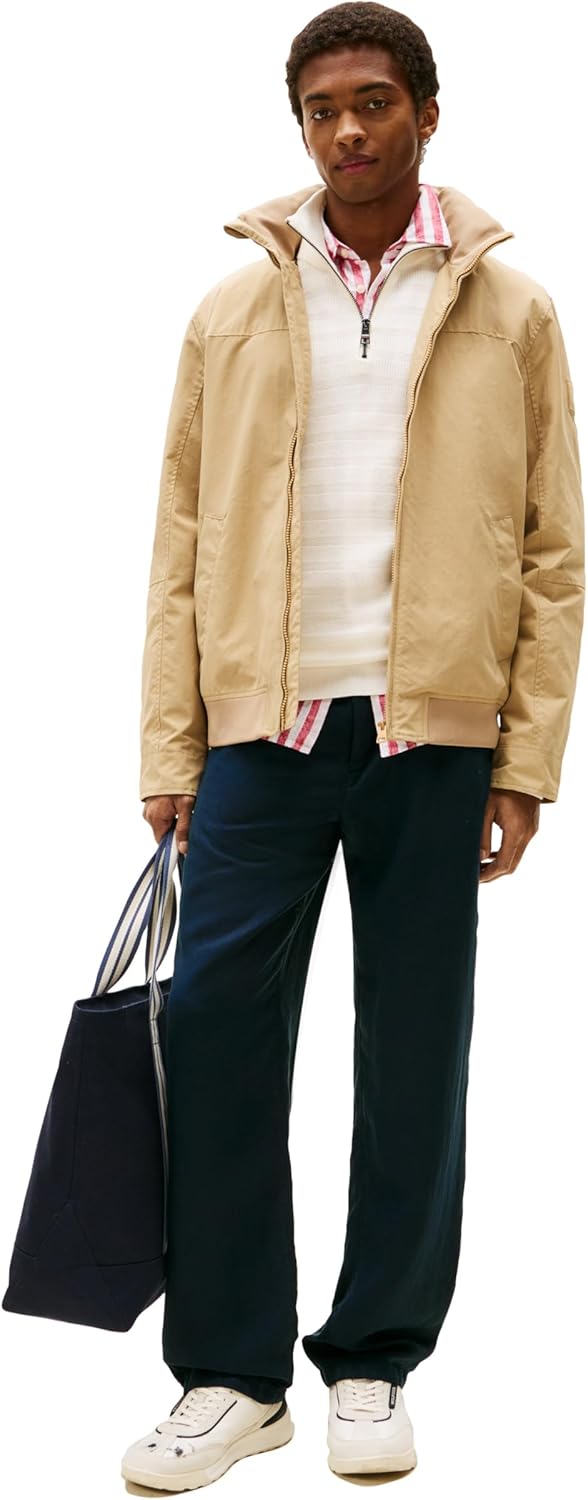 Tommy Hilfiger Men's Seated Fit Regatta Jacket with Magnetic Zipper - Image 3