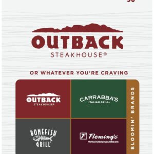 Outback Steakhouse Multibrand Restaurant Gift Card $50
