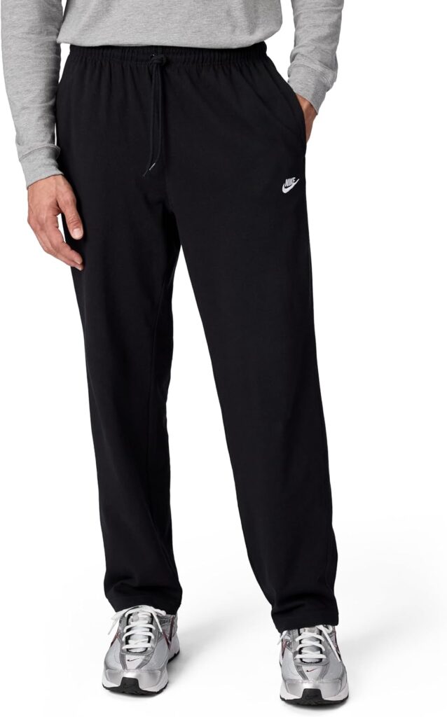 Nike Men's Sportswear Club Knit Open-Hem Pants