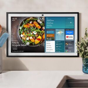 Amazon Echo Show 21 (newest model), Full HD 21″ kitchen hub for home organization, with built-in Fire TV and Alexa+ Early Access