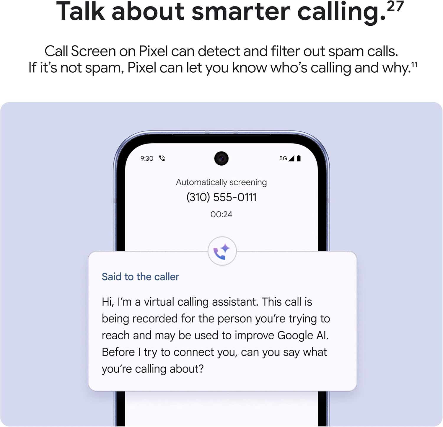 Google Pixel 9a with Gemini - Unlocked Android Smartphone with Incredible Camera and AI Photo Editing, All-Day Battery, and Powerful Security - Obsidian - 128 GB - Image 7