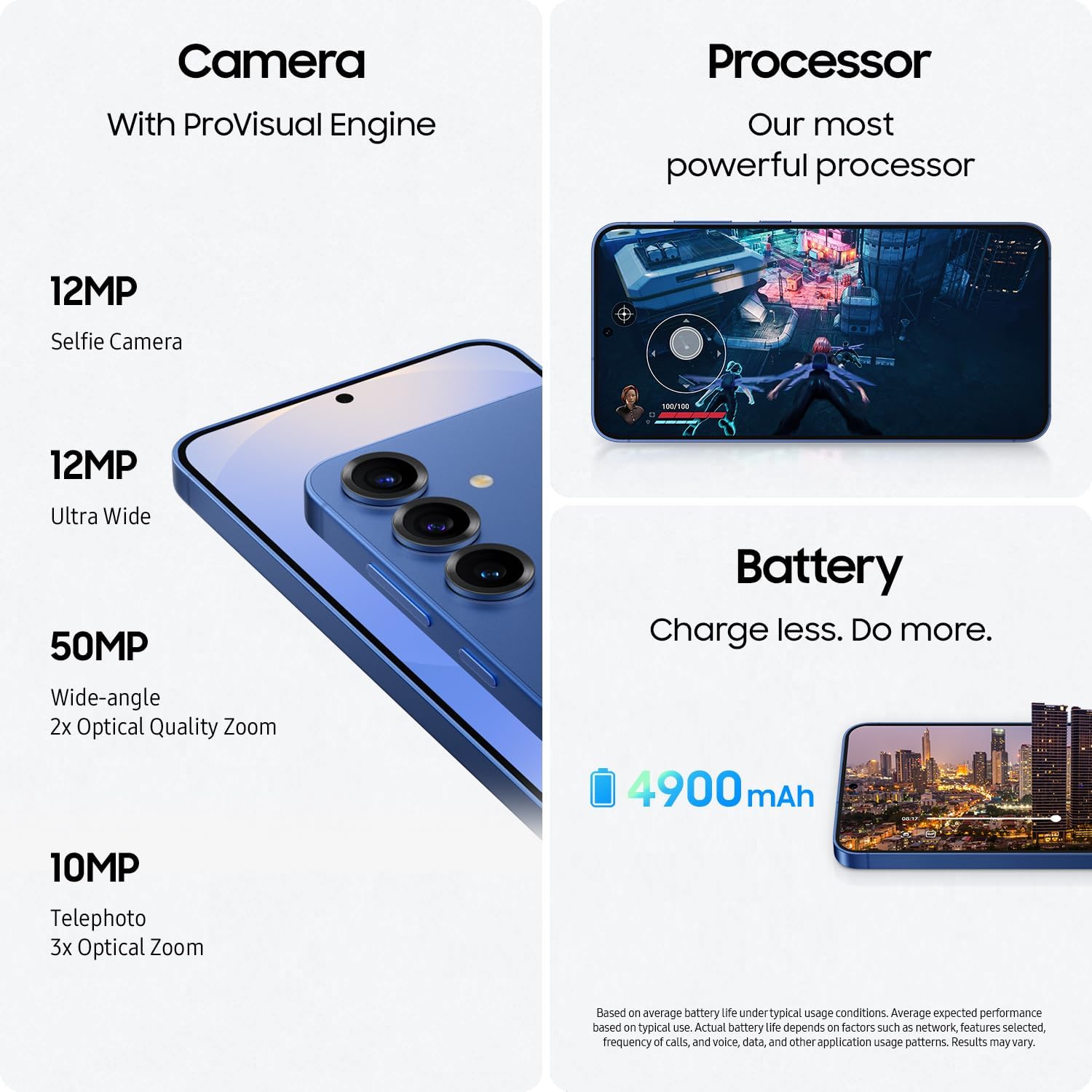 SAMSUNG Galaxy S25+ Cell Phone, 256GB Smartphone, Unlocked Android, AI Night Mode Camera, Snapdragon 8 Elite Fast Processor, ProScaler Display, 4900mAh Battery, 2025, US 1 Yr Warranty, Silver Shadow - Image 6