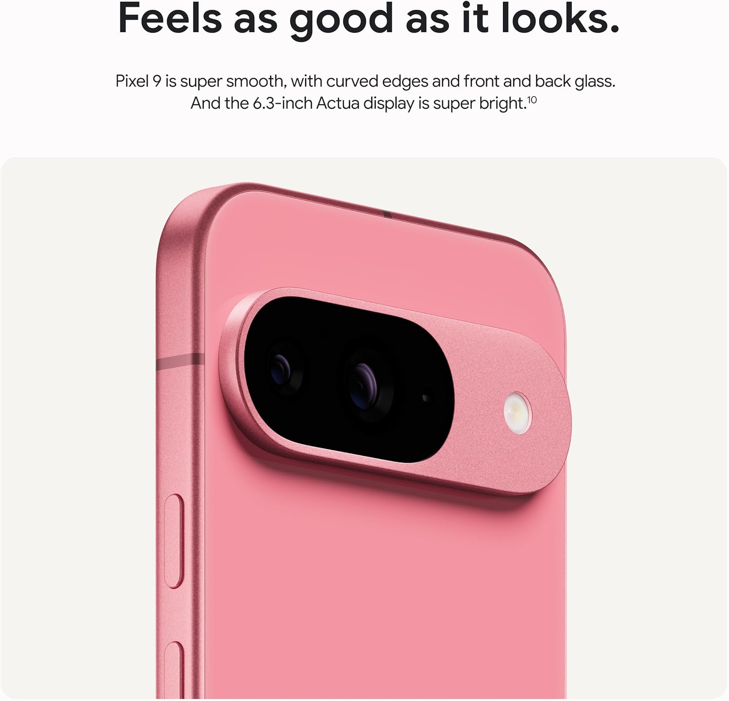 Google Pixel 9 - Unlocked Android Smartphone with Gemini, 24-Hour Battery, Advanced Camera, and 6.3" Actua Display - Porcelain - 128 GB - Image 6