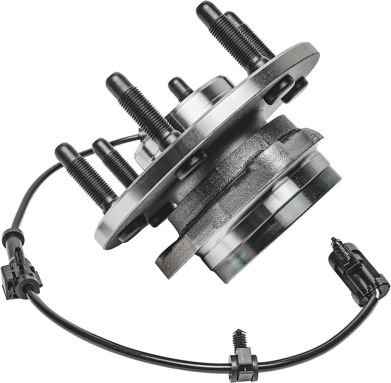 Detroit Axle - 4WD Front Wheel Bearing Hubs for Chevy GMC Silverado Sierra Avalanche Yukon XL Suburban 1500 Tahoe Cadillac Escalade ESV EXT, Wheel Bearing and Hub Assembly Set Replacement Pair Hubs - Image 9