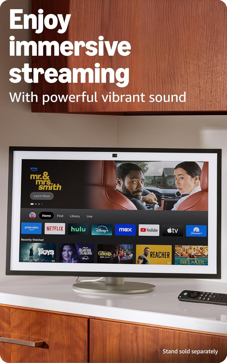 Amazon Echo Show 21 (newest model), Full HD 21" kitchen hub for home organization, with built-in Fire TV and Alexa+ Early Access - Image 4