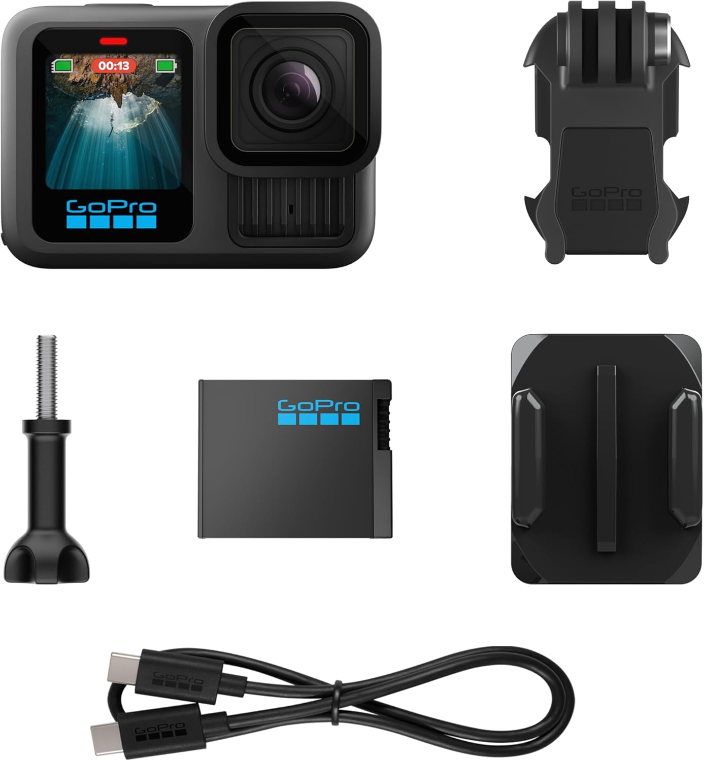 GoPro HERO13 Black - Waterproof Action Camera with 5.3K60 Video, 27MP Photo + Compatability with HB-Series Lenses - Image 5