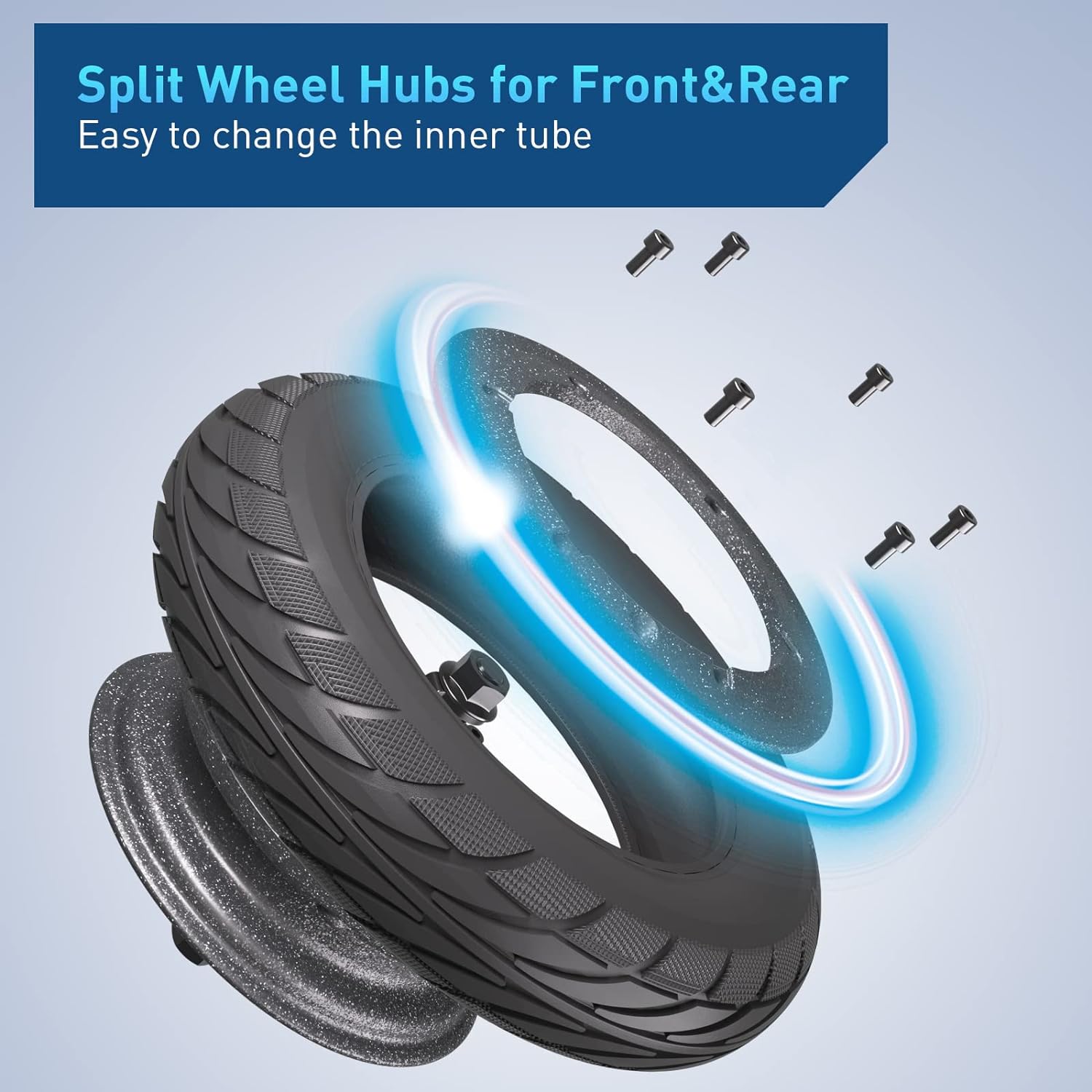 Hiboy S2R Plus/MAX Pro/U2 Pro Electric Scooter, 500W–810W Peak Motor, 19–22 MPH, 22–46.6 Miles Long Range, Foldable Commuter Electric Scooter for Adults - Image 4