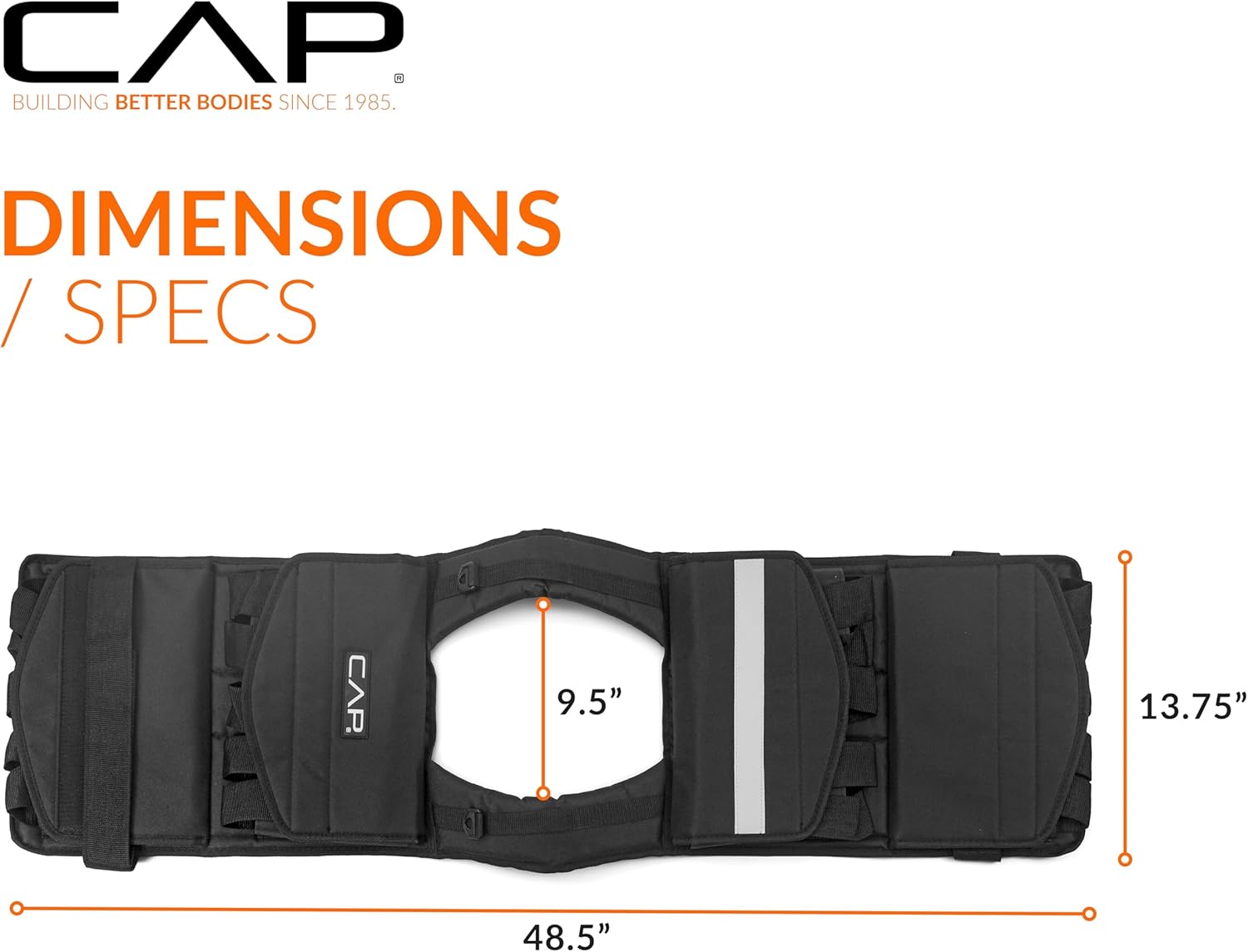 CAP Barbell Adjustable Weighted Vest | Various Sizes - Image 5