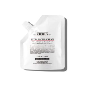 Kiehl’s Ultra Facial Cream, with 4.5% Squalane to Strengthen Skin’s Moisture Barrier, Skin Feels Softer and Smoother, Long-Lasting Hydration, Easy and Fast-Absorbing, Suitable for All Skin Types