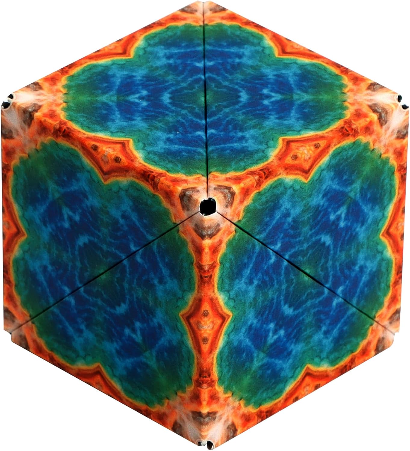 Shashibo Shape Shifting Box - Award-Winning STEM Fidget Toy with Strong Magnets - Fidget Cube Transforms Into 100+ Shapes, Christmas Stocking Stuffers Gift for Kids, Teens, and Adults (Earth) - Image 4