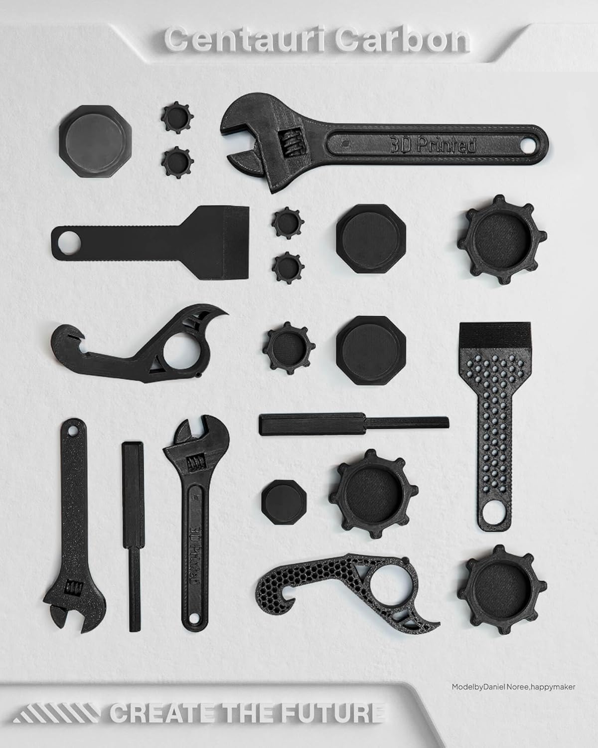 ELEGOO Centauri Carbon 3D Printer, CoreXY 500mm/s High Speed Printing with Auto Calibration, 320°C Nozzle and Built-in Camera, Ready to Print Out of The Box, 256x256x256mm Printing Size - Image 8