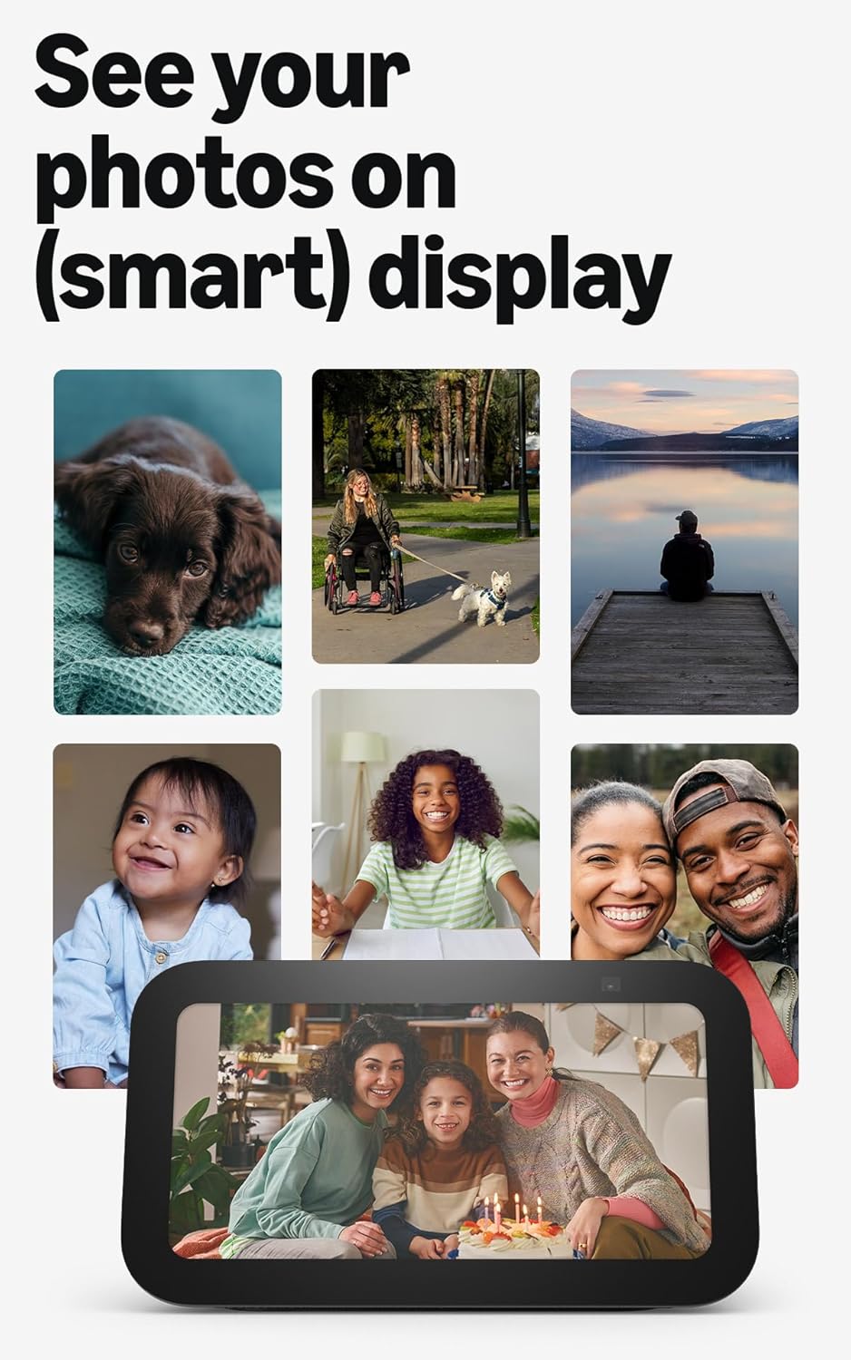 Amazon Echo Show 5 (newest model), Smart display with Alexa+ Early Access, 2x the bass and clearer sound, Charcoal - Image 7